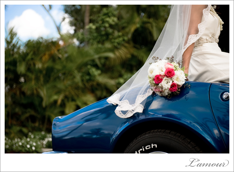  of color to this elegant Hawaii wedding at Bayer Estate in Honolulu