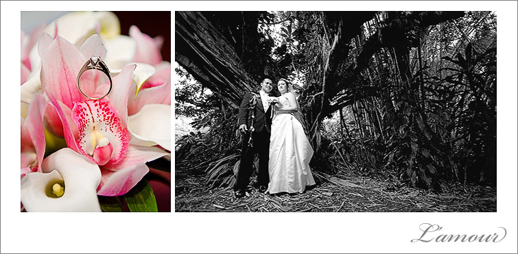 Photojournalistic style Wedding photography in Hawaii by L'amour Photography