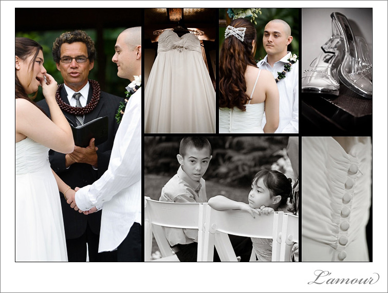 L'amour wedding Photography in Hawaii, Husband and wife photography team