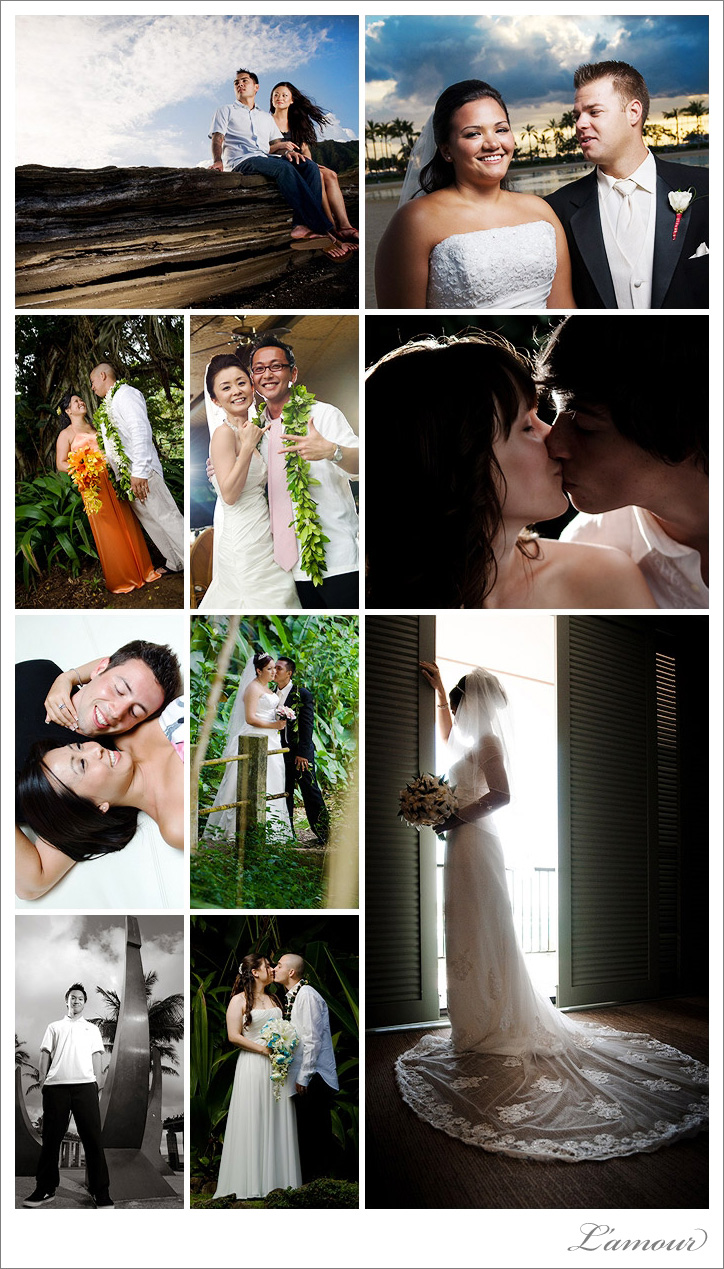 Oahu and Hawaii Destination Wedding Photographers husband and wife photography team
