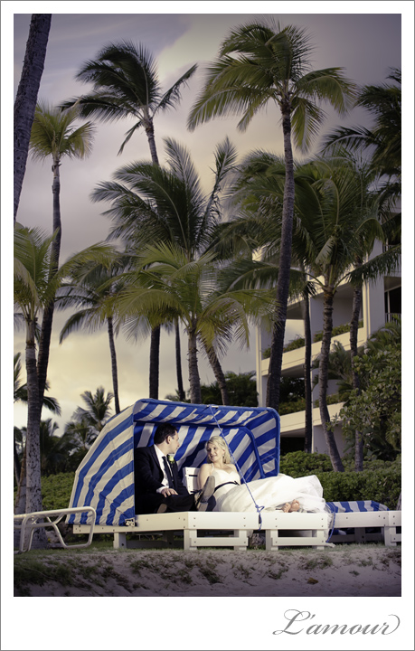 Ihilani Wedding photographer in Hawaii at the Marriot on Oahu