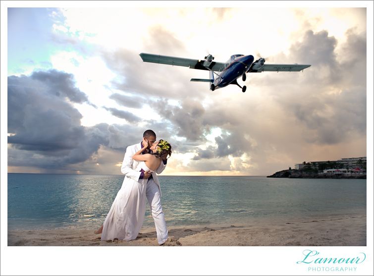 Hawaii Wedding Photography by Lamour Photographers taken in St Maarten and St Martin