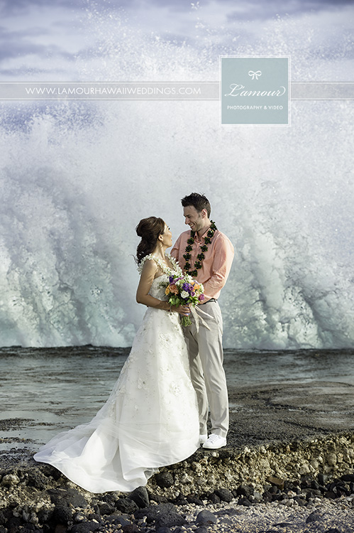 Wedding portrait on Maui