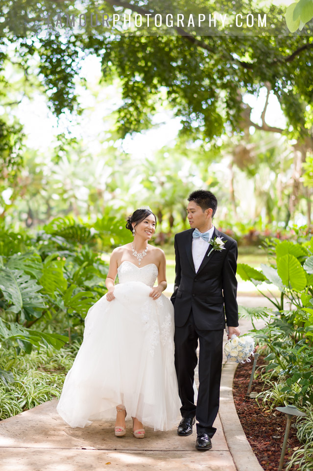 Hale Koa Hotel wedding in Waikiki Hawaii by L'Amour Photography and Video