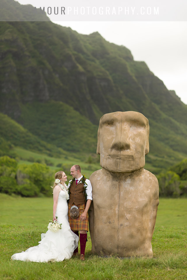 Get married where Jurassic Park was filmed in Hawaii