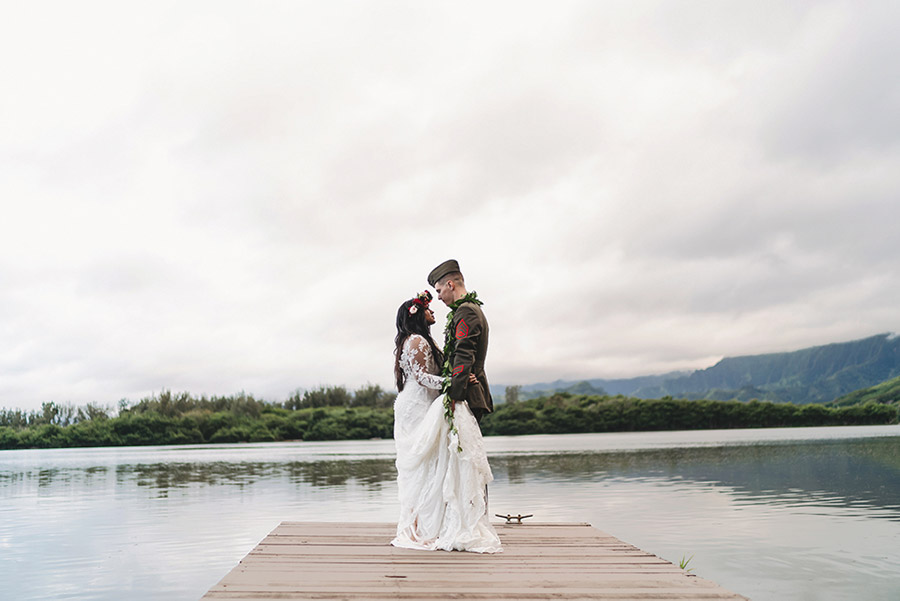 Preview of wedding film at Kualoa Ranch on Oʻahu
