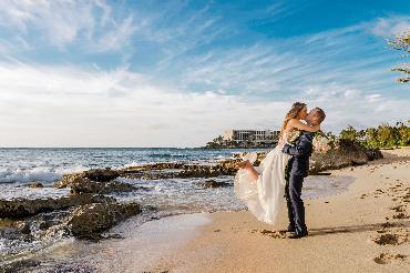 Turtle Bay wedding photograph 1
